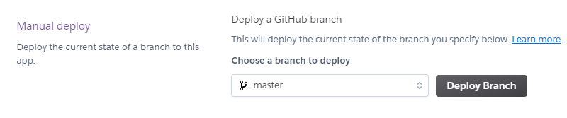 Heroku Deploy Github 3